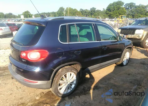 2011 Volkswagen Tiguan Se from USA, damaged, VIN WVGAV7AX5BW512469